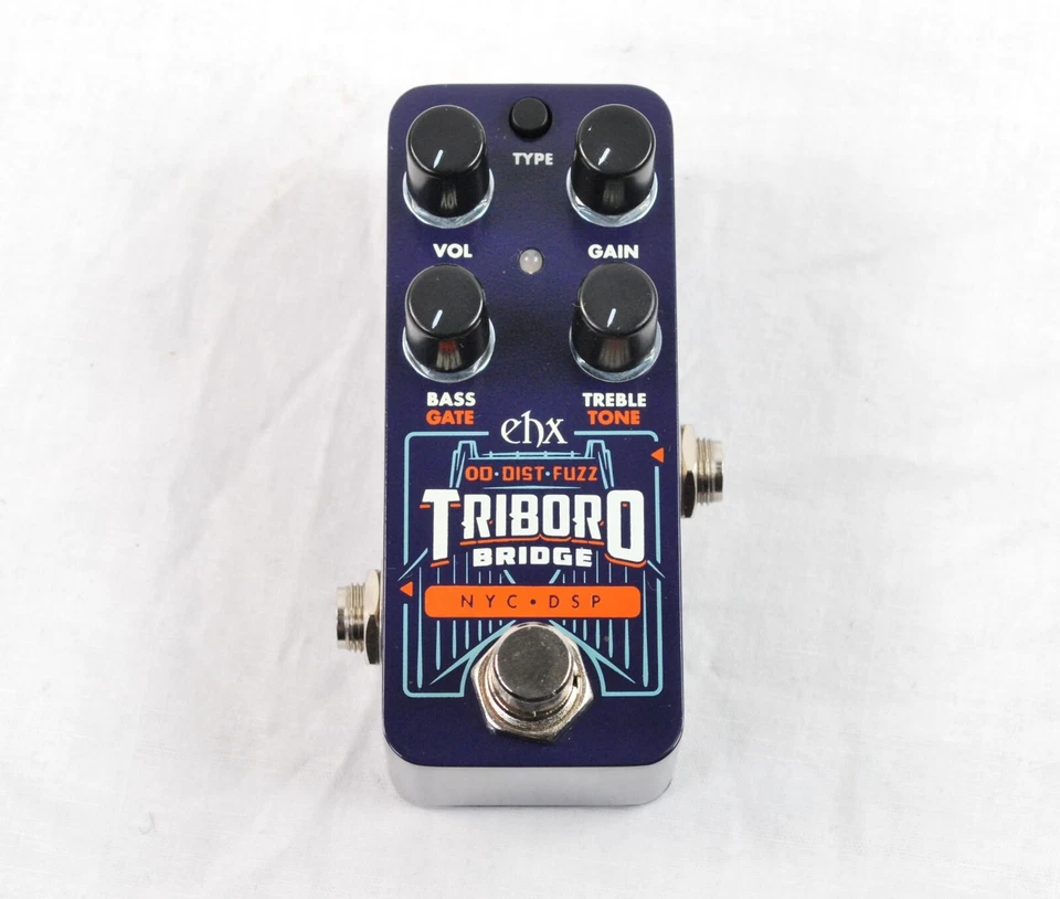Used Electro-Harmonix EHX Pico Triboro Bridge Overdrive Fuzz Distortion Pedal - Image 1 of 2