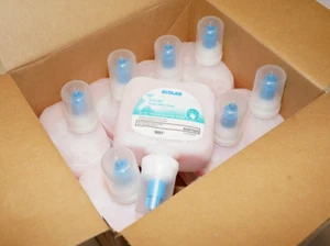 Box of 8 Ecolab 6087925 Endure Foam Hand Soap 1200 ml dispenser refill bottle - Picture 1 of 3