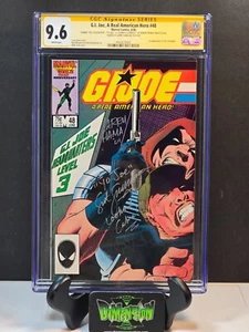 GI JOE: A REAL AMERICAN HERO #48 CGC SS 9.6 PRIMERA APLICACIÓN SGT. SLAUGHTER 1986 HAMA - Imagen 1 de 4