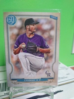 2020 Topps Gypsy Queen P. Lambert Bazooka Back SP #267 Of 320 Rockies - Image 1 of 2