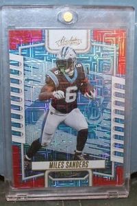 2023 Panini Absolute #48 Miles Sanders Orange Mosaic Pre Owned - Picture 1 of 2