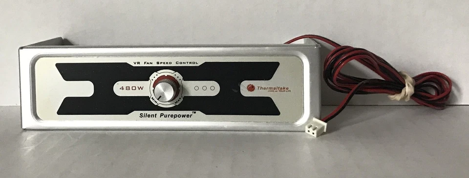 ПАНЕЛЬ УПРАВЛЕНИЯ СКОРОСТЬЮ ВЕНТИЛЯТОРА VR THERMALTAKE 480 Вт - Изображение 1 из 3