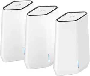 Netgear Orbi Pro WiFi6 Mesh Router & 2 Satelliten | bis zu 7500 sqft & bis zu 5,4 Gbit/s - Bild 1 von 10