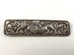 Vintage Sterling Silver Dragon Zoomorphic Brooch, by W Johnson & Son, 1948 (A/F) - Picture 1 of 10
