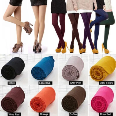 Elastische Damenstrümpfe Dicke Warme Blickdichte Strumpfhosen He `? - Bild 1 von 4