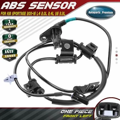 1x Nuevo Sensor de velocidad de rueda ABS delantero izquierdo para Kia Sportage 11-16 L4 2,0 L L4 2,4 L Foto 1 de 4