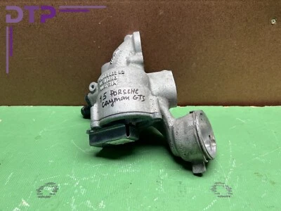 Carcasa termostato refrigeración motor 14-16 PORSCHE CAYMAN GTS S 3,4 L OEM Foto 1 de 4