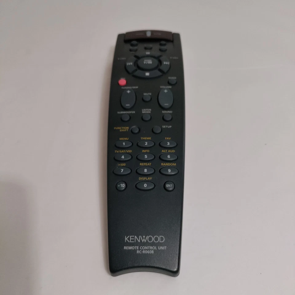 Kenwood RC-R0608 Remote Control Unit for Audio Tested Working Genuine OEM - Image 1 of 3