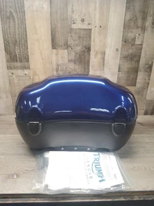 Triumph Sprint 955i Sport Rear Back Top Box Storage Container Pacific Blue  - Picture 1 of 15