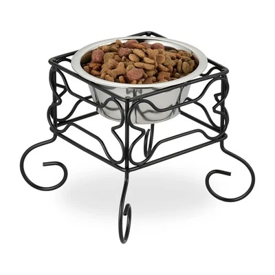 Hundenapf erhöht Hundenapfstation Napferhöhung Napfhalter Hund Fressnapfständer - Bild 1 von 4