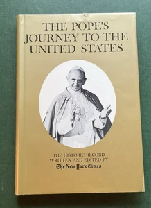 The Popes Journey To The United States By Rosenthal 1965 - Imagen 1 de 6