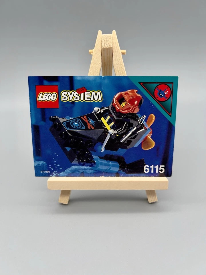 Lego System 6115 - Shark Scout / Aquashark Dart - Anleitung / Instruction - Bild 1 von 1