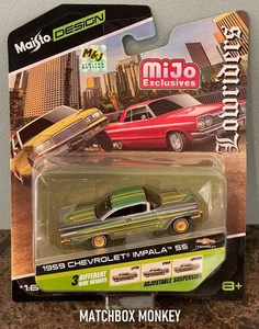 1959 Chevy Impala SS CHASE LOWRIDERS MIJO DIECAST 1:64 MAISTO DESIGN 2024 - Picture 1 of 5