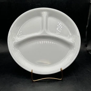 Set 4 Corelle Winter Frost White Divided Dinner Plate 10" 3 Sections Lot - Picture 1 of 13