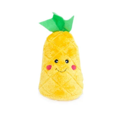 Zippy Paws NomNomz Squeaker Dog Toy - Pineapple - Image 1 of 4