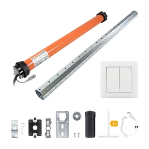 Komplettset Rollladenmotor SW60 mit Hindernisserkennung + Zubehör + Steuerung - Bild 1 von 8