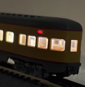 Kato N Scale Milwaukee Road 6 Car “LIGHTED” Passenger Set - Picture 1 of 21