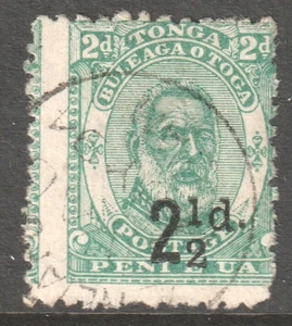 TONGA 1893 KING GEORGE I SURCHARGED - Bild 1 von 2