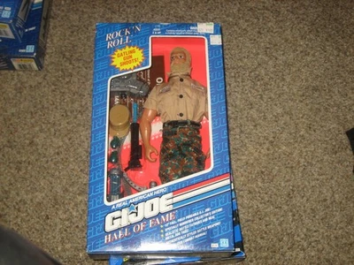 G.I. Joe 1993 ROCK 'N ROLL 12" Salón de la Fama con Equipo NUEVO EN CAJA Sellado Foto 1 de 2