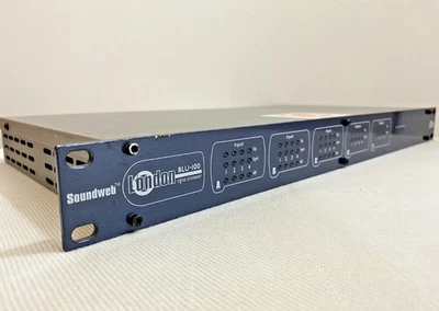 BSS Soundweb London BLU-100 Signal Processor BSSBLU100M-EU, 100-240V ~ 50/60Hz. - Image 1 of 4