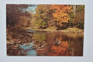 Die gefeierten Forellengewässer von Penn's Creek (Pennsylvania) Postkarte (UNBESENDET) - Bild 1 von 2