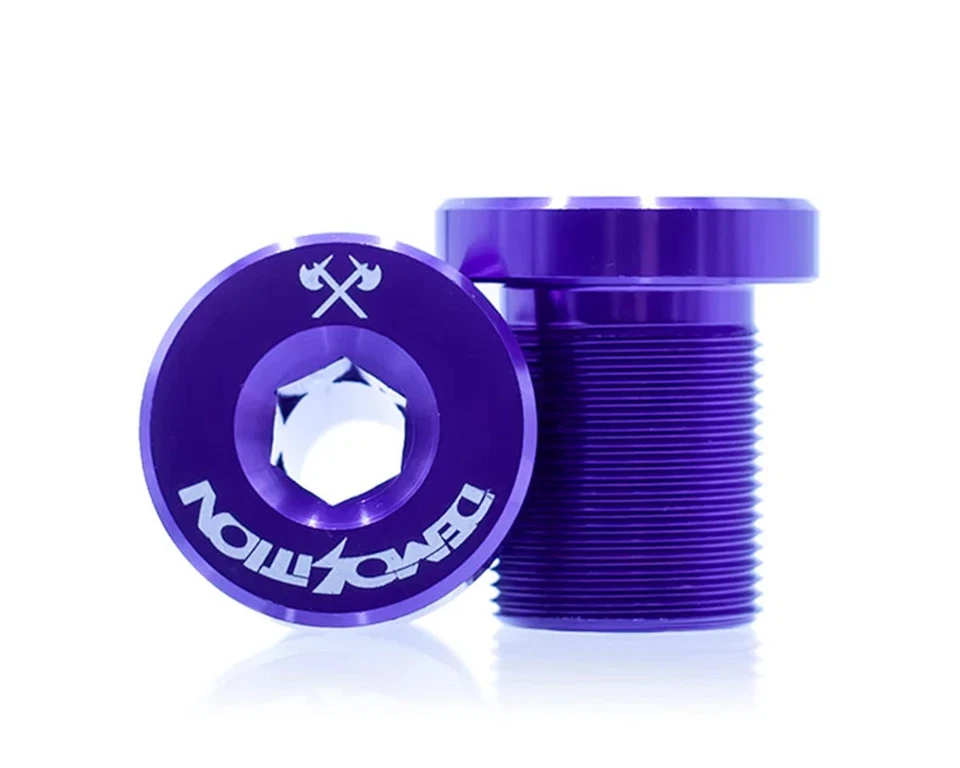 Demolition Alloy Flush Mount Spindle Bolts (Purple) (24mm) (Pair) [D144909] - Image 1 of 1
