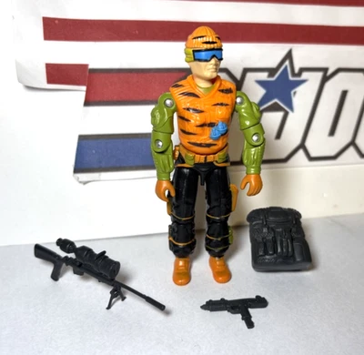 GI Joe Low Light *Tiger Force* Black Major Custom *100% COMPLETO, Novo em folha!* - Imagem 1 de 4