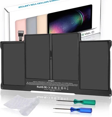 Pengguo A1496 A1377 A1405 Battery for Apple MacBook Air  A1466 A1369 7200mAh/55W - Image 1 of 4