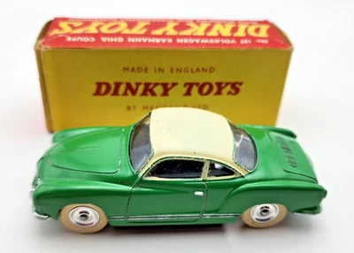 Juguetes Dinky Vintage Nº187 Volkswagen Karmann Ghia. con caja Foto 1 de 4