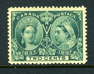 CANADA Scott 52 - NH - 2¢ Green Diamond Jubilee (.010) - Image 1 of 2