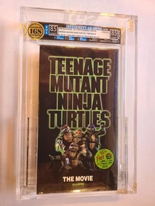 TEEN-AGE MUTANT NINJA TURTLES 1990 IGS 8.5 1st PRINT LOOKS 9.0 OR BETTER - Picture 1 of 2