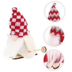Weihnachtsbaum-Anhänger Nordische Dekorationen Schnee-Ski-Ornament Mann - Bild 1 von 11