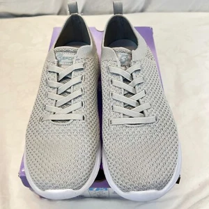 Sneakers Skechers S Sport donna grigio Resse 2.0 elastico Gore pull on taglia 7,5 - Foto 1 di 6