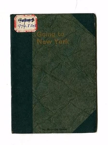 Vintage Advertising Booklet GOING TO NEW YORK 1796 Benj Emery Printing 1926 - Picture 1 of 3