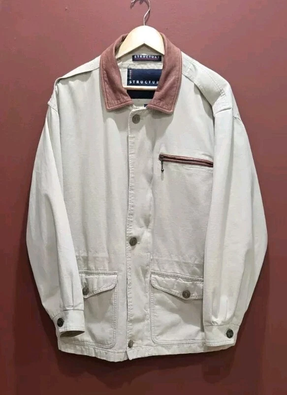 Vintage leisure jacket by Structure  - Image 1 of 4