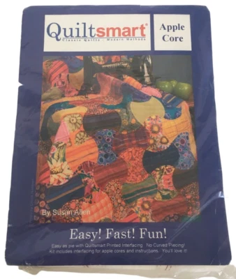 Quiltsmart Apple Core Quilting Printed Interfacing Pattern Susan Allen Crafts - Image 1 of 4
