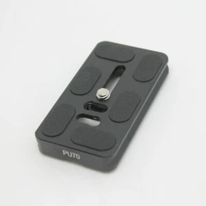 PU70 Universal Quick Release Plate for Arca Swiss Benro B1 B2 B3 J1 J2 Ballhead - Picture 1 of 2