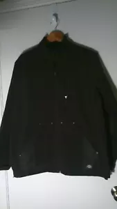Dickies Storm Jacket Extra Large Adult Black Full Zip Windbreaker Outdoor Men XL - Picture 1 of 11