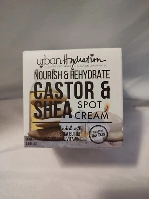 🔥 URBAN HYDRATION NOURISH & REHYDRATE CASTOR AND SHEA  NIGHT CREAM 2 oz. Sealed - Image 1 of 4