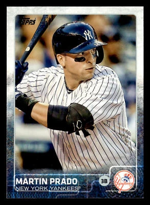 Martin Prado 2015 Topps #302 New York Yankees BASEBALL - Image 1 of 2