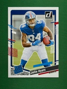 2023 Panini Donruss Football Rated Rookie #378 Jalin Hyatt RC - Bild 1 von 2