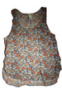 H&M Ladies Poppy Print Floral Tank Top Xsmall