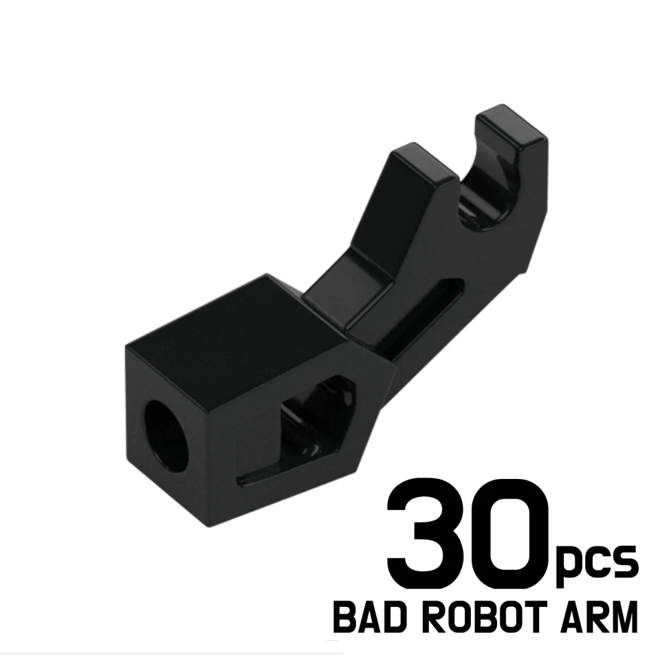 LEGO Lot of 30 ROBOT ARM Mechanical Thick Support Black 6276867 49753 - Image 1 of 1