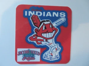 Chief Wahoo, Cleveland Indians Mascot, Jacobs Field, Home of the Indians Magnet - Picture 1 of 5