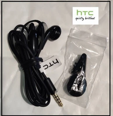 HTC Stereo Handsfree Headphones for One G7 G8 A9 ME M7 M8 M9 M10 E8 E9 S9 820  - Image 1 of 3