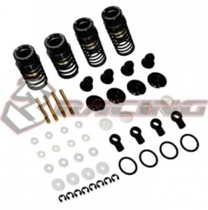 3RACING SAK-D4828 ALLOY Oil Damper Set 57mm SAKURA 1/10 RC D4 AWD RWD DRIFT CAR - Picture 1 of 4
