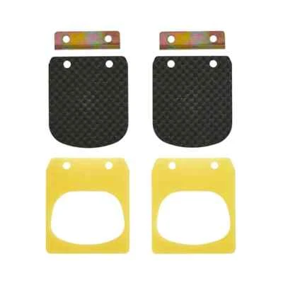 Pétalos de caña de carbono Boyesen Pro Series para Kawasaki KX500 86-04 Foto 1 de 4