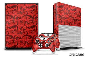 Designer Skin for XBOX ONE S 1S Gaming Console+2 Controller Sticker Decal DIGICO - Picture 1 of 1