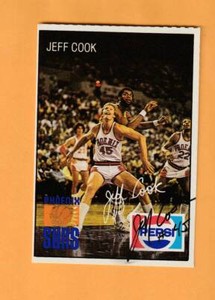 Jeff Cook Phoenix Suns AUTO Signed 1980-81 Pepsi Idaho State 5A