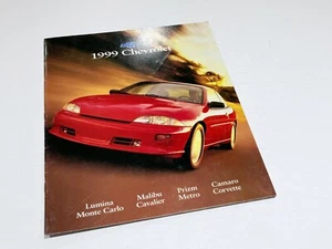 1999 Chevrolet Cavalier Malibu Lumina Monte Carlo Camaro Metro Corvette Brochure - Picture 1 of 1
